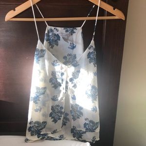 Floral tank top